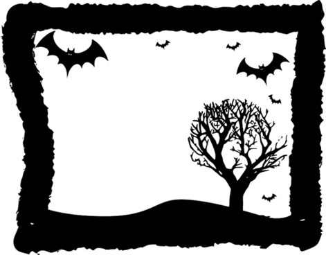 Gothic Halloween Borders Free Vector Download 471x368 Gothic Halloween Borders Free Vector Download