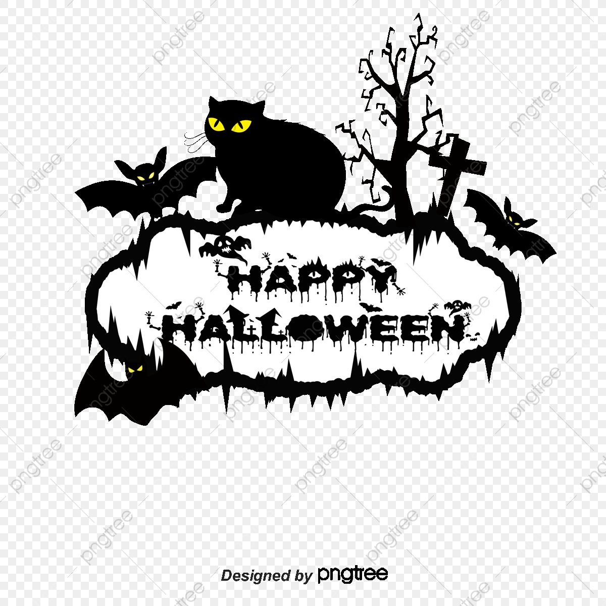 Halloween Border, Happy, Halloween Png And Vector With Transparent 1200x1200 Halloween Border, Happy, Halloween Png And Vector With Transparent