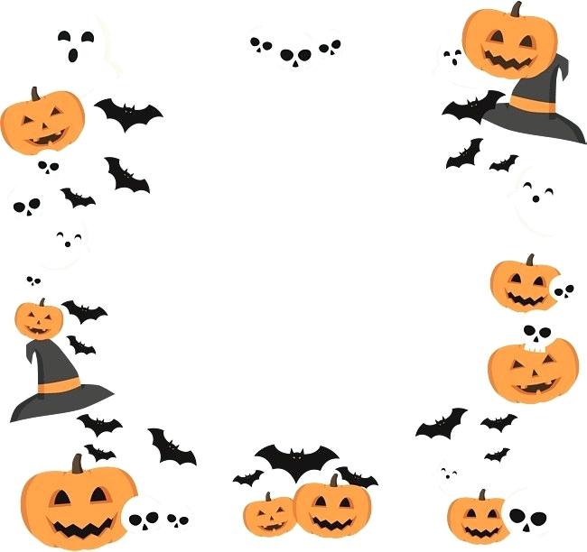 Printable Halloween Pumpkin Border 650x612 Printable Halloween Pumpkin Border