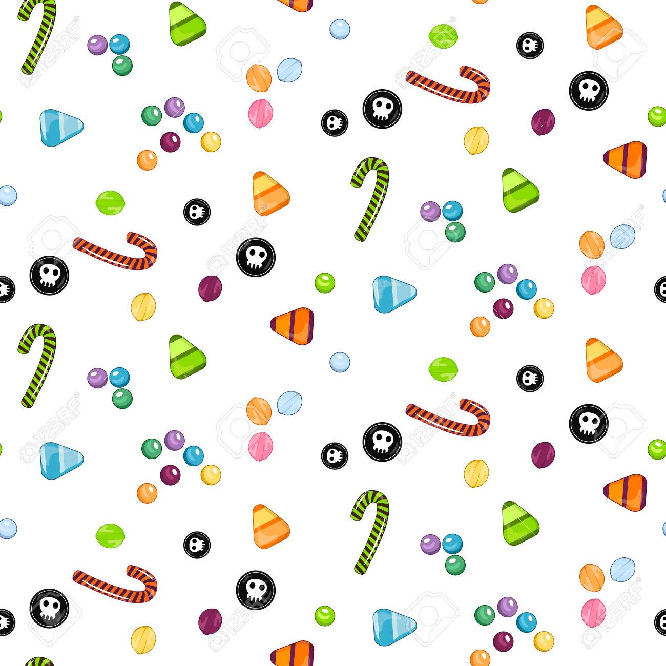 Halloween Candy Vector Image 1300x1300 Halloween Candy Vector Image