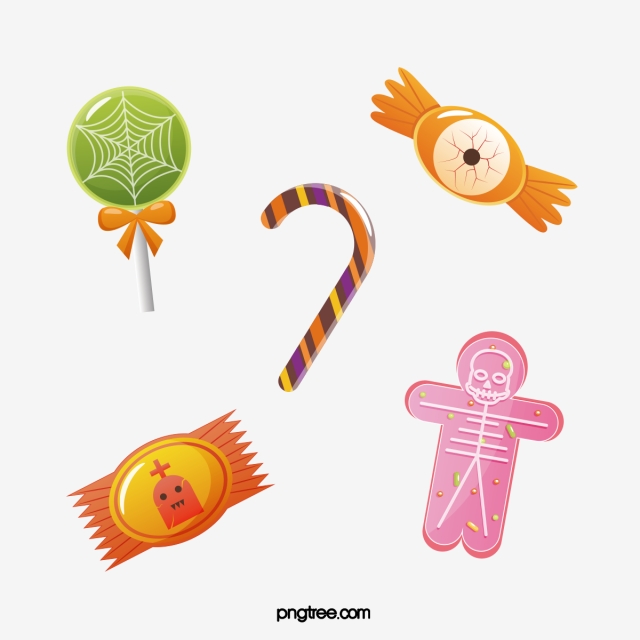 Colorful Cartoon Halloween Candy, Candy, Halloween, Wave Plate 640x640 Colorful Cartoon Halloween Candy, Candy, Halloween, Wave Plate