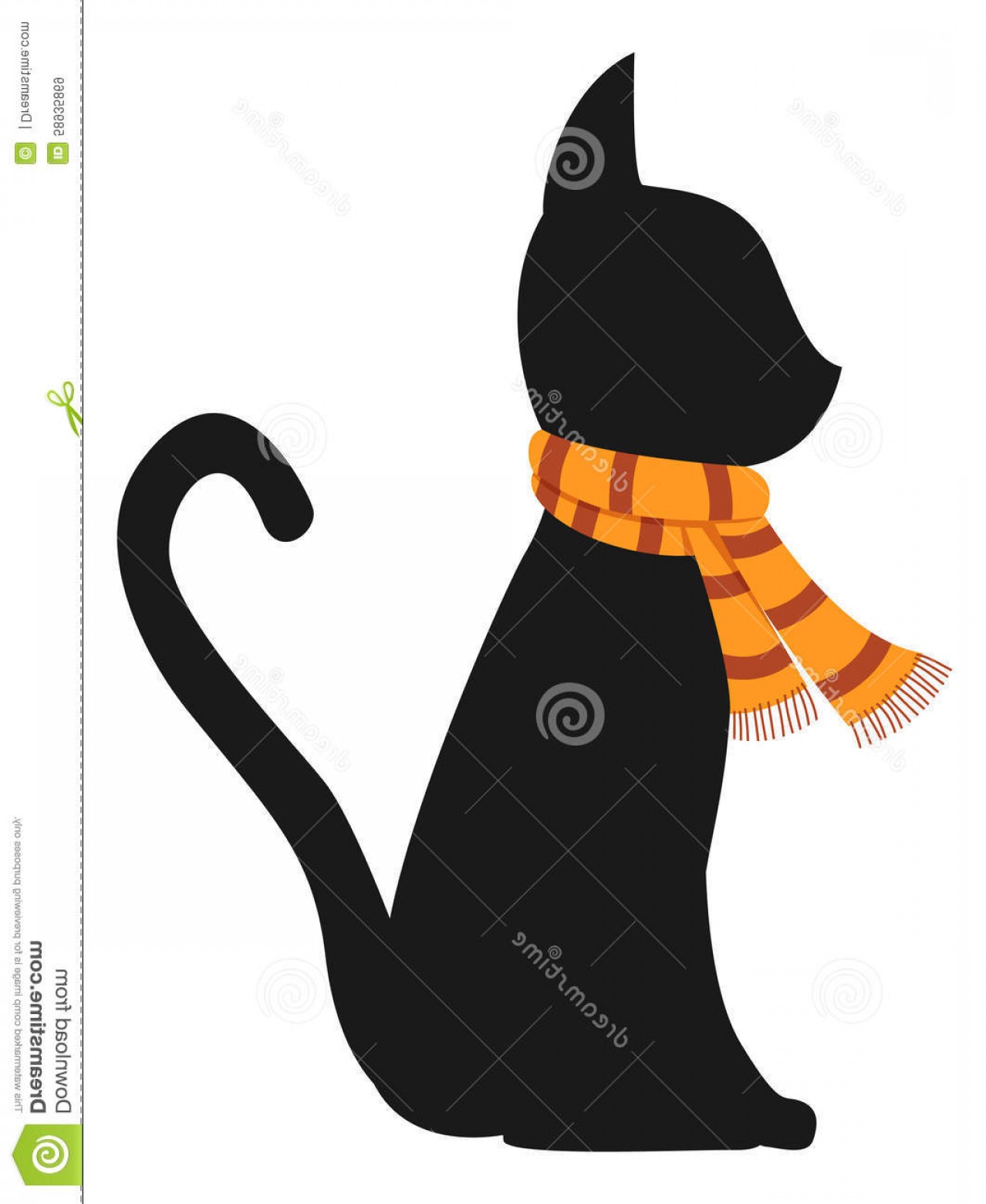 1278x1560 Halloween Cat Silhouette Vector Catchsplace