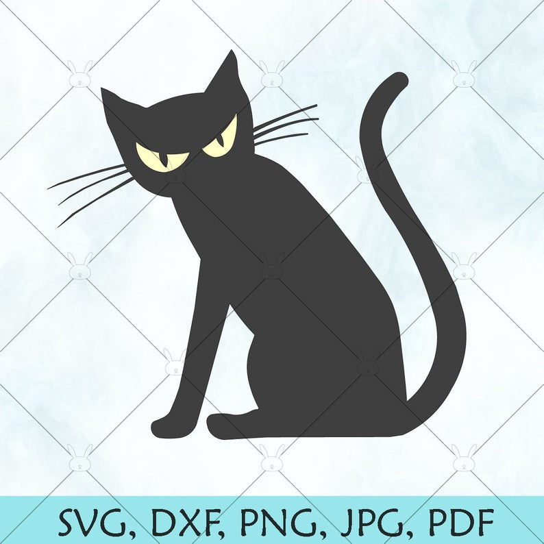 Halloween Cat Vector at Vectorified.com | Collection of Halloween Cat ...