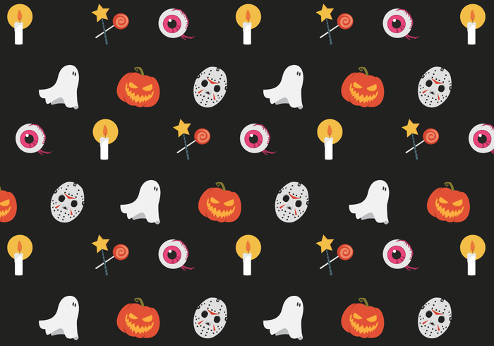 Free Vector Pattern Halloween 700x490 Free Vector Pattern Halloween