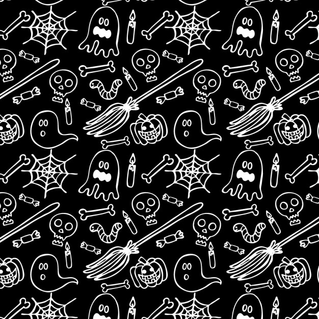 Halloween Pattern Vector Free Download 626x626 Halloween Pattern Vector Free Download