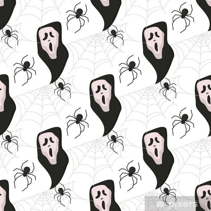 Halloween Seamless Pattern Vector Background Holiday Horror 700x700 Halloween Seamless Pattern Vector Background Holiday Horror