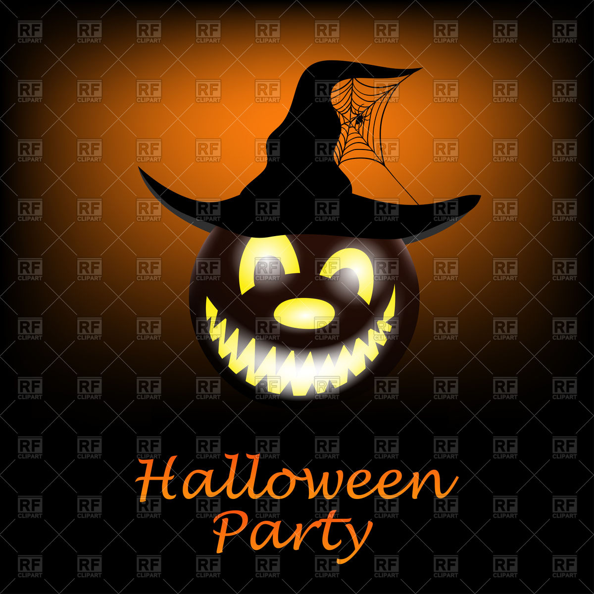 1200x1200 Halloween Party Poster Vector Image Of Backgrounds, Textures