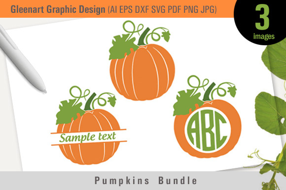 580x386 Halloween Pumpkin Vector Design Graphic