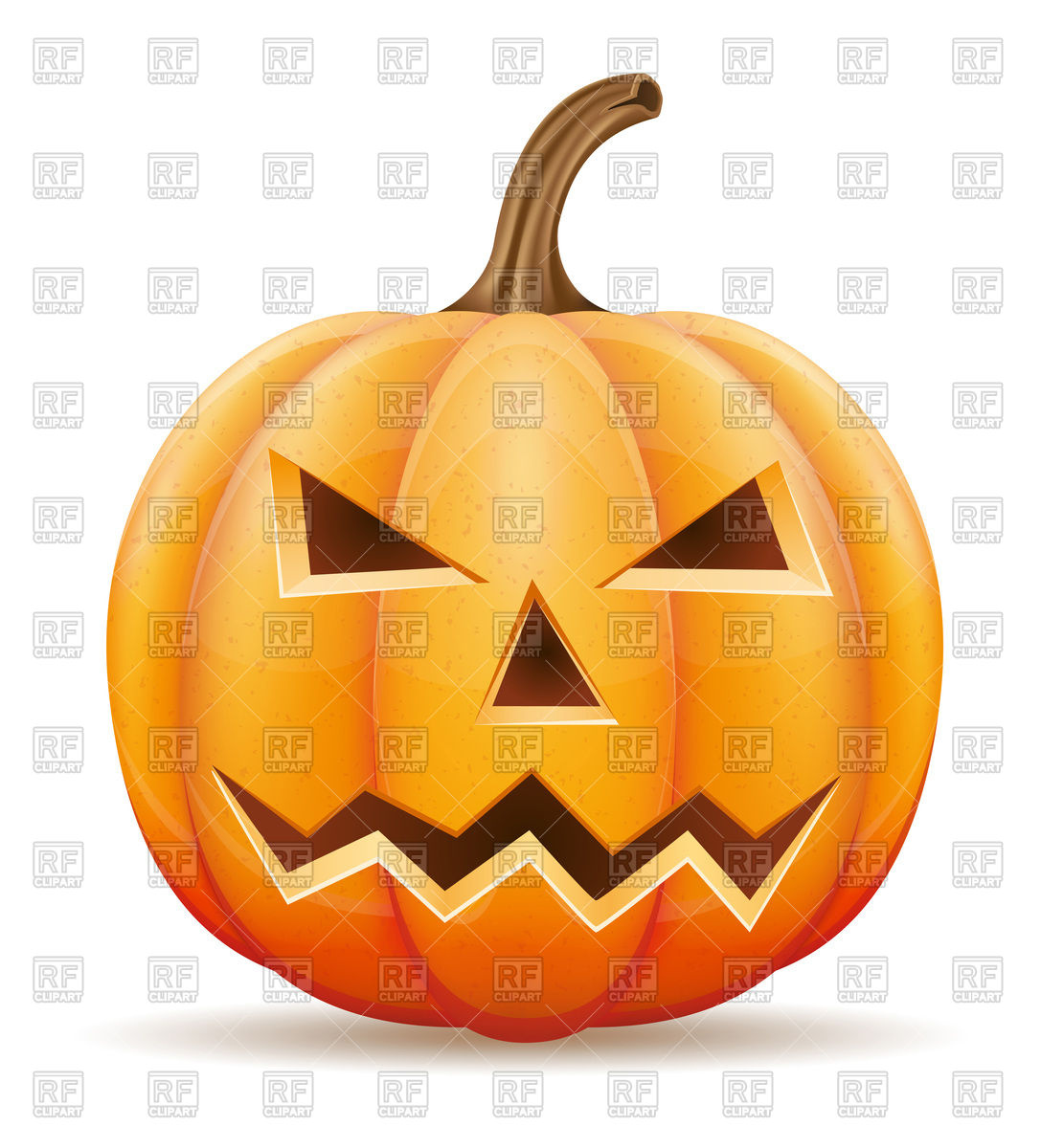 1087x1200 Classic Halloween Pumpkin Vector Image Of Holiday Konturvid