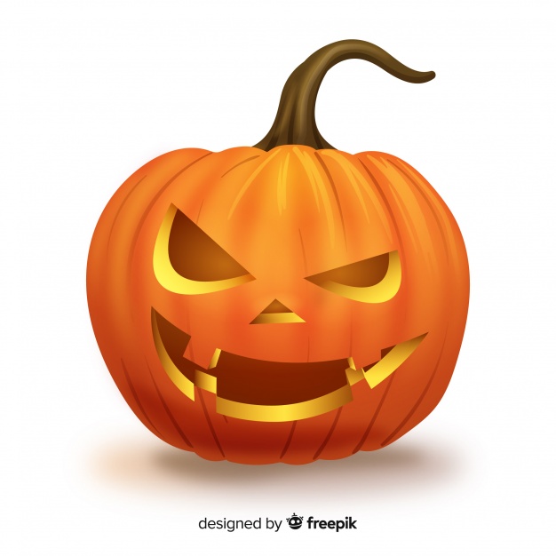 626x626 Expressive Isolated Halloween Pumpkin Vector Free Download
