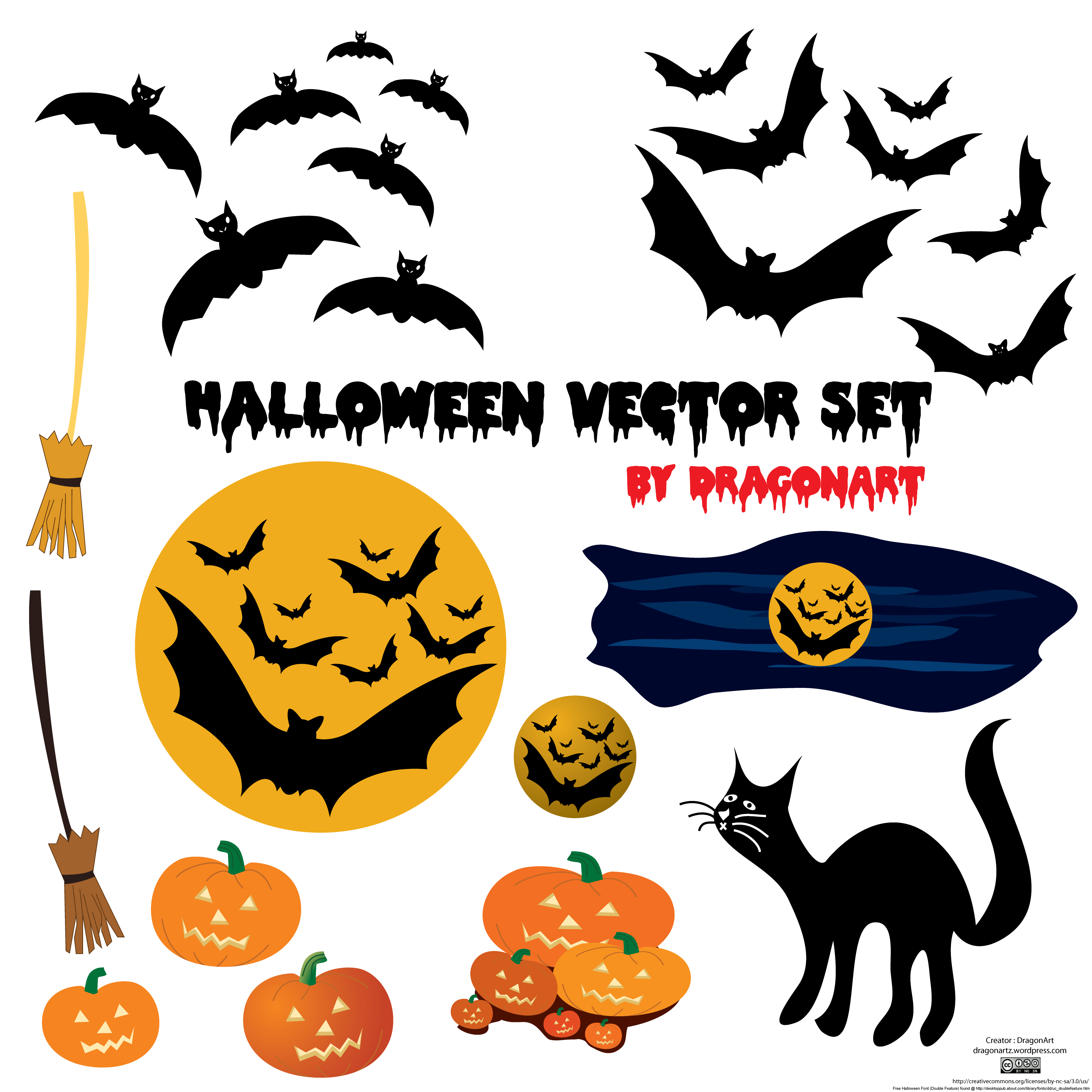 4167x4167 Halloween Vector Set Free Vector Halloween Vectors