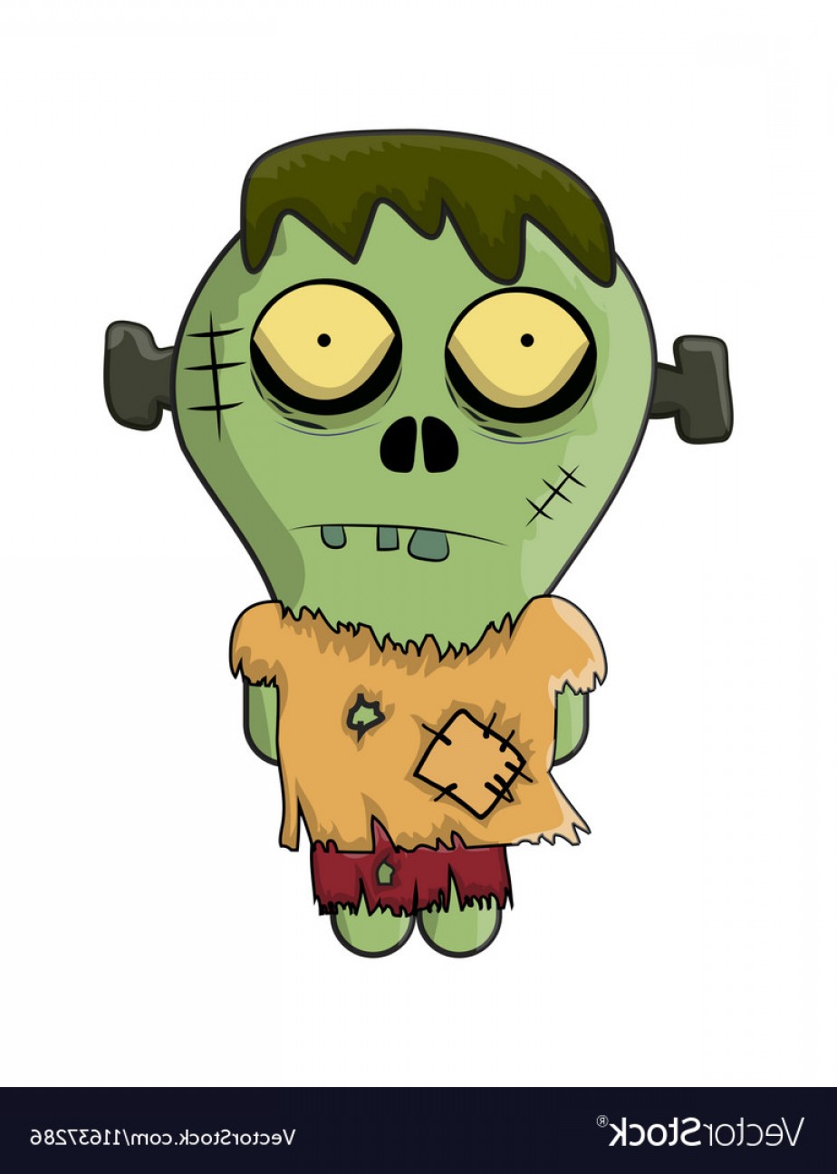 924x1296 Cute Zombie Frankenstein For Halloween Vector Soidergi