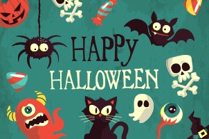 302x200 Halloween Vector Art Pack Conceptual Vectors Pixeden