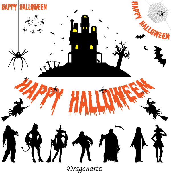 600x610 Halloween Vector Art Vectors Download Free Vector Art