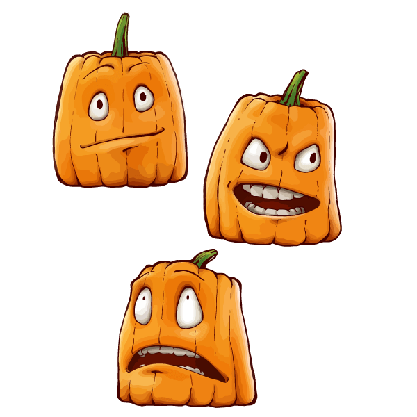 600x600 Halloween Pumpkins Vector Graphics Free Vectors Ui Download