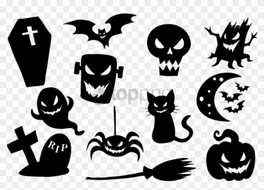 840x605 Free Png Halloween Icons Vector