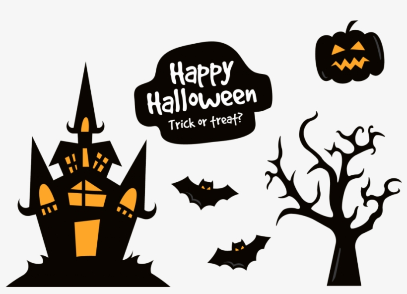 820x592 Halloween Vector Free Png Tree