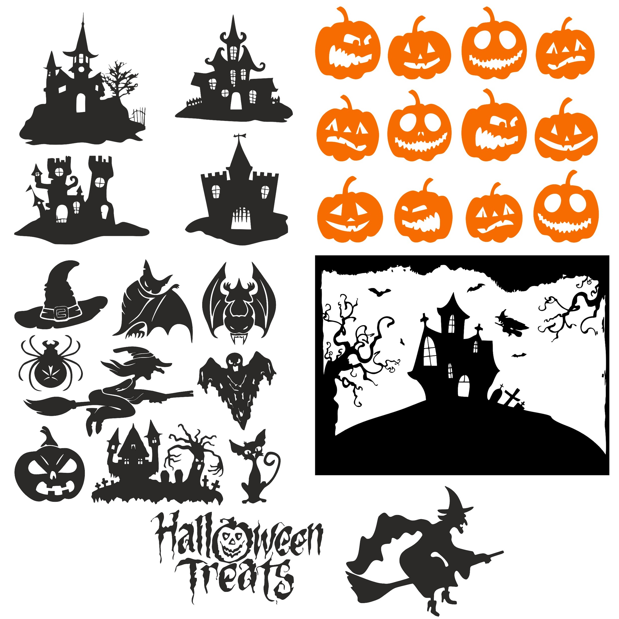 2160x2160 Halloween Vectors Free Vector Cdr Download