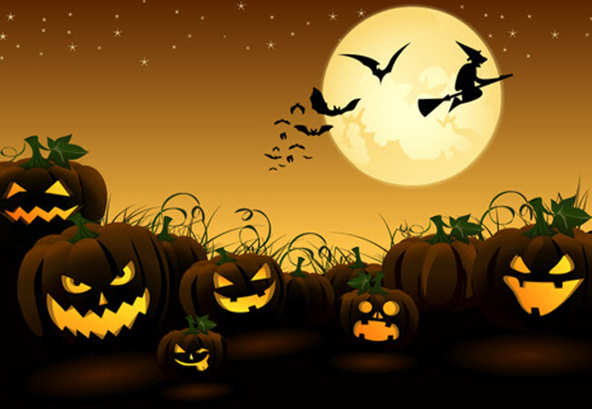 650x449 Halloween Vector Free Download Images