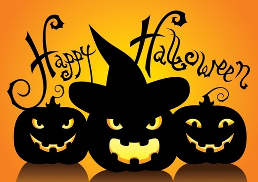 521x368 Halloween Free Vector Download