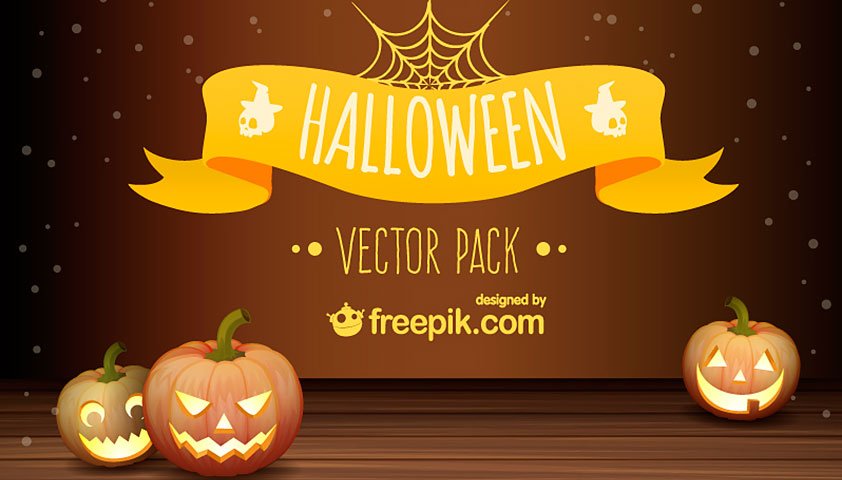 842x480 Free Download Halloween Vector Pack Webdesigner Depot