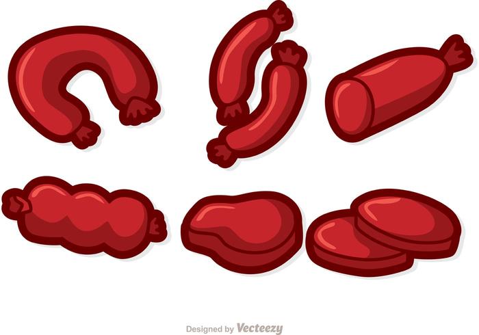Red Ham Vector Set 700x490 Red Ham Vector Set