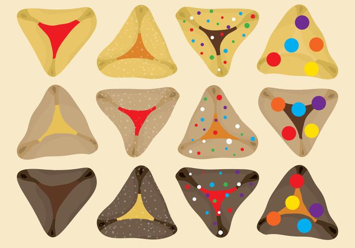Hamantaschens Vectors 700x490 Hamantaschens Vectors