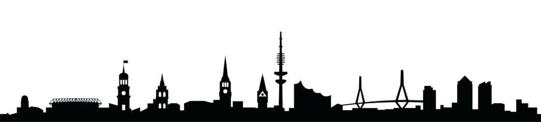 Hamburg Skyline Vector at Vectorified.com | Collection of Hamburg ...