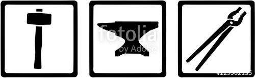 500x154 Blacksmith Icons