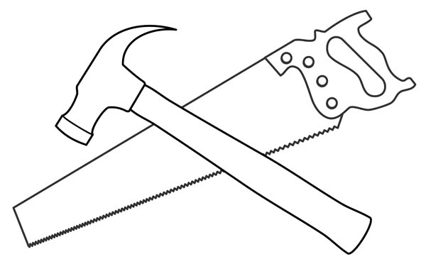 600x379 Saw Clipart Hammer For Free Download And Use Images