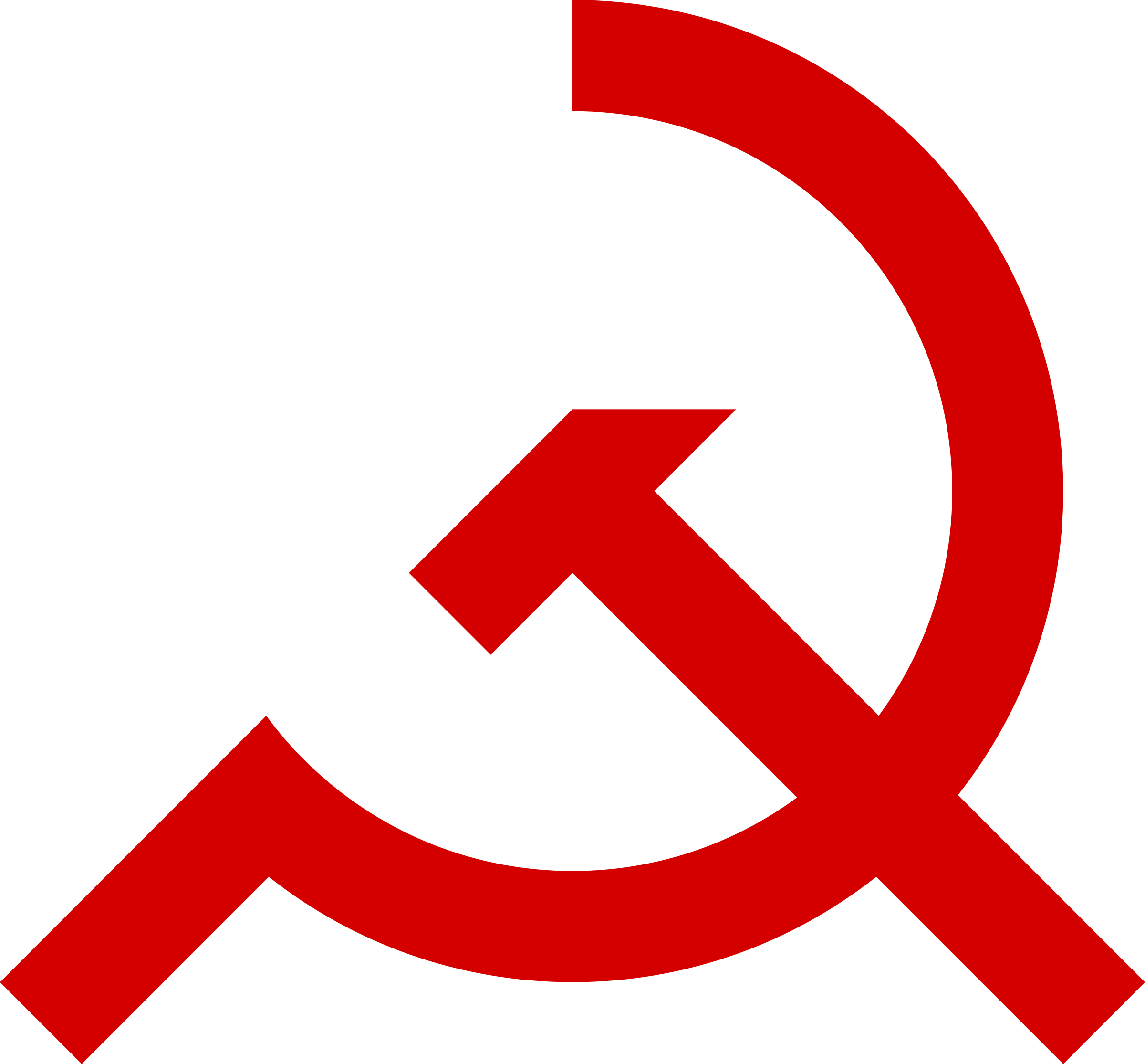 2400x2229 Hammer And Sickle Clipart