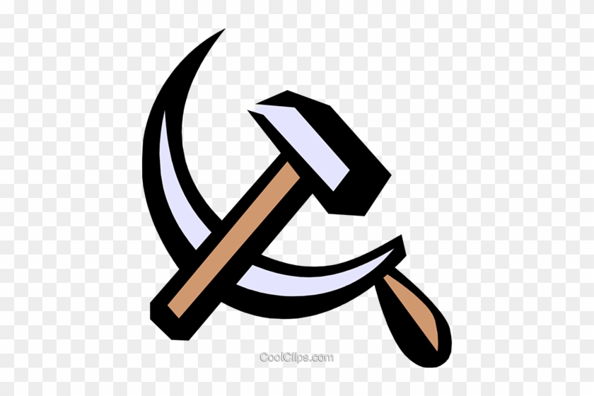 840x560 Hammer Sickle Royalty Free Vector Clip Art Illustration