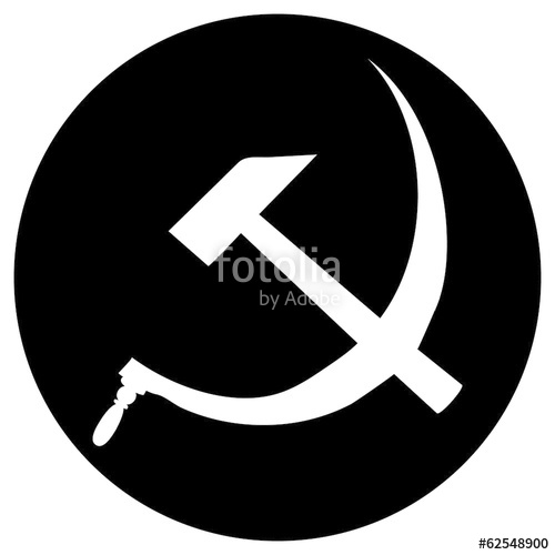 500x500 Hammer And Sickle Vector Icon Stock Image And Royalty Free Vector