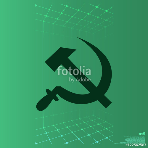 500x500 Hammer And Sickle Vector Illustration Stock Image And Royalty
