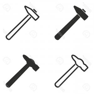 300x300 Tools And Hammer Icon Vector Clipart Soidergi