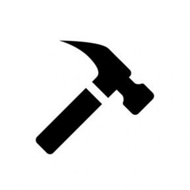 626x626 Vector Hammer Drawing
