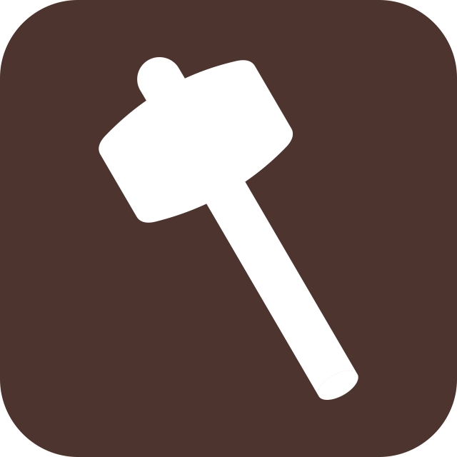 640x640 Vector Hammer Icon, Building Icon, Hammer, Repair Png And Vector