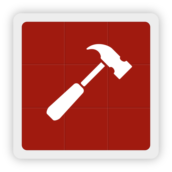 600x600 Hammer Icon Vector Free Download