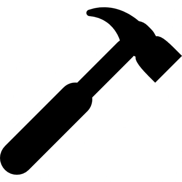 626x626 Hammer Icon Vector