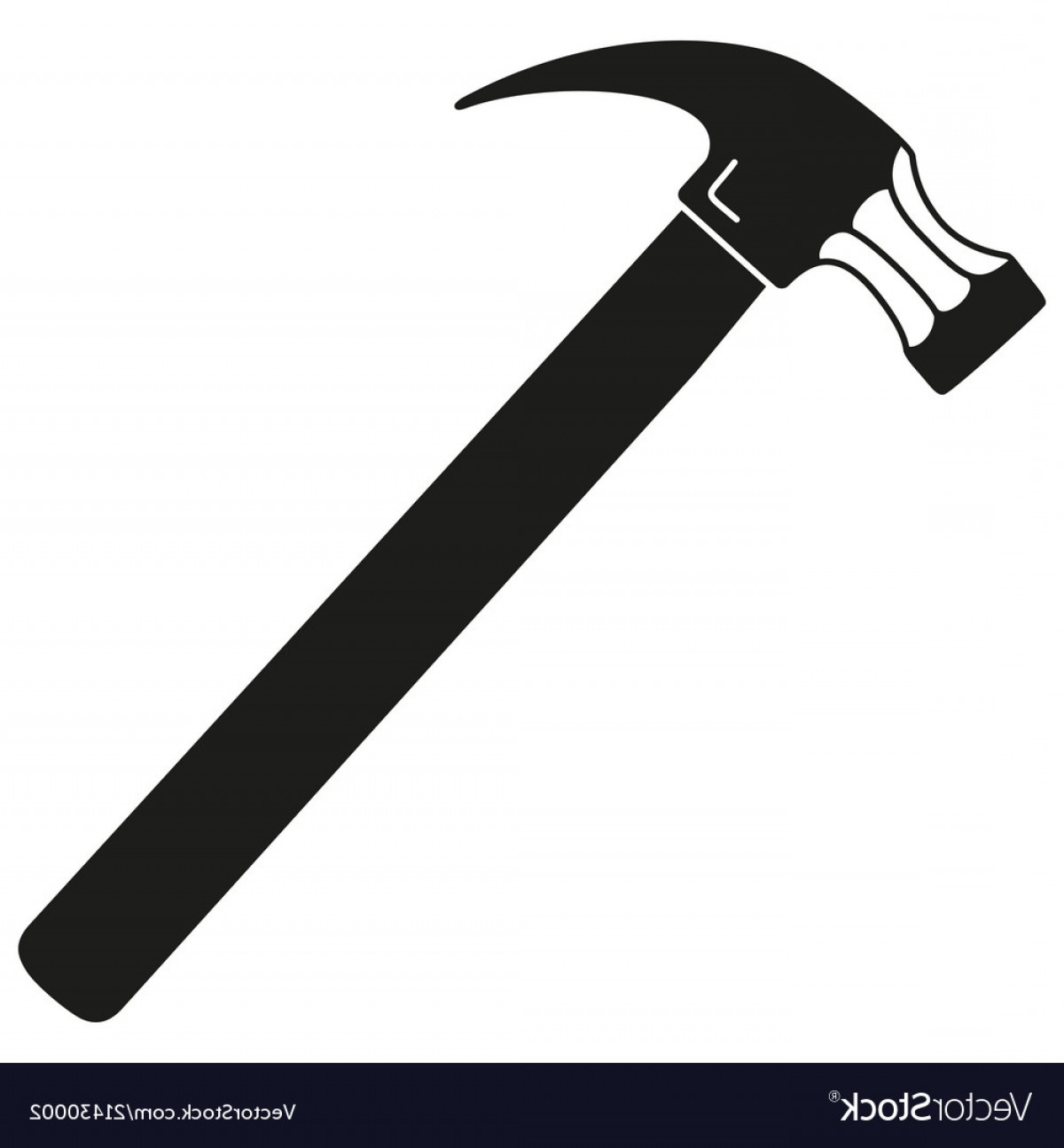 1200x1294 Black And White Claw Hammer Silhouette Vector Cqrecords