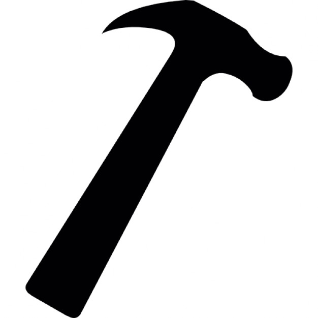 626x626 Hammer Icon Vector
