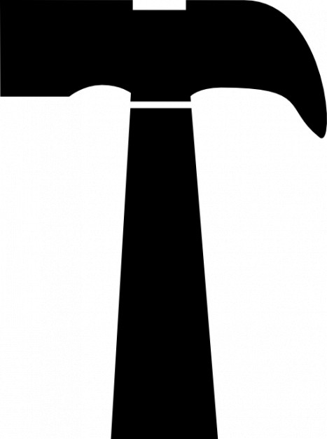 467x626 Simple Black Hammer Vector Icons Free Download
