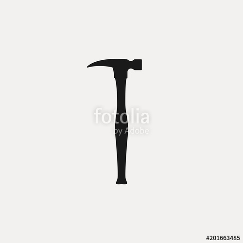 500x500 Hammer Vector Stock Image And Royalty Free Vector