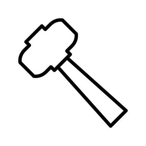 490x490 Hammer Vector Icon