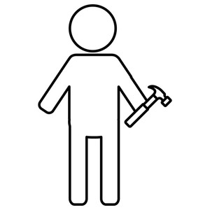 300x300 Hammer Vector Royalty Free Vectors