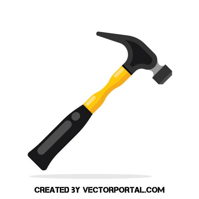 Repair Hammer Vector Image 660x660 Repair Hammer Vector Image