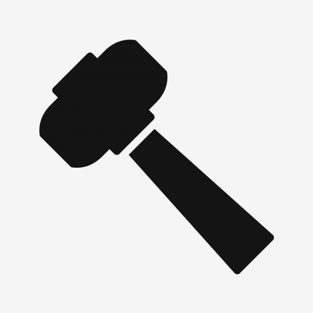 640x640 Download Free Png Vector Hammer Icon, Hammer, Mallet, Construction