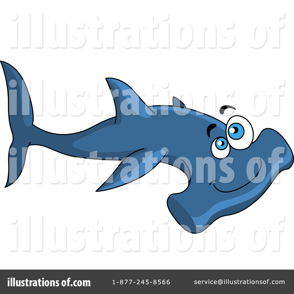 1024x1024 Hammerhead Shark Clipart