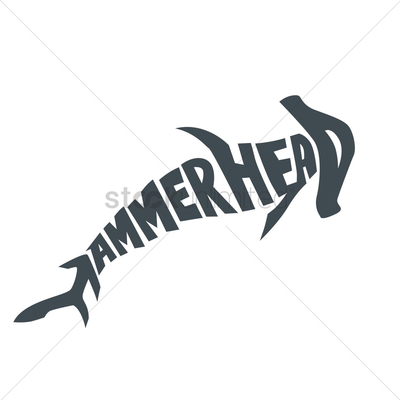1300x1300 Hammerhead Vector Image