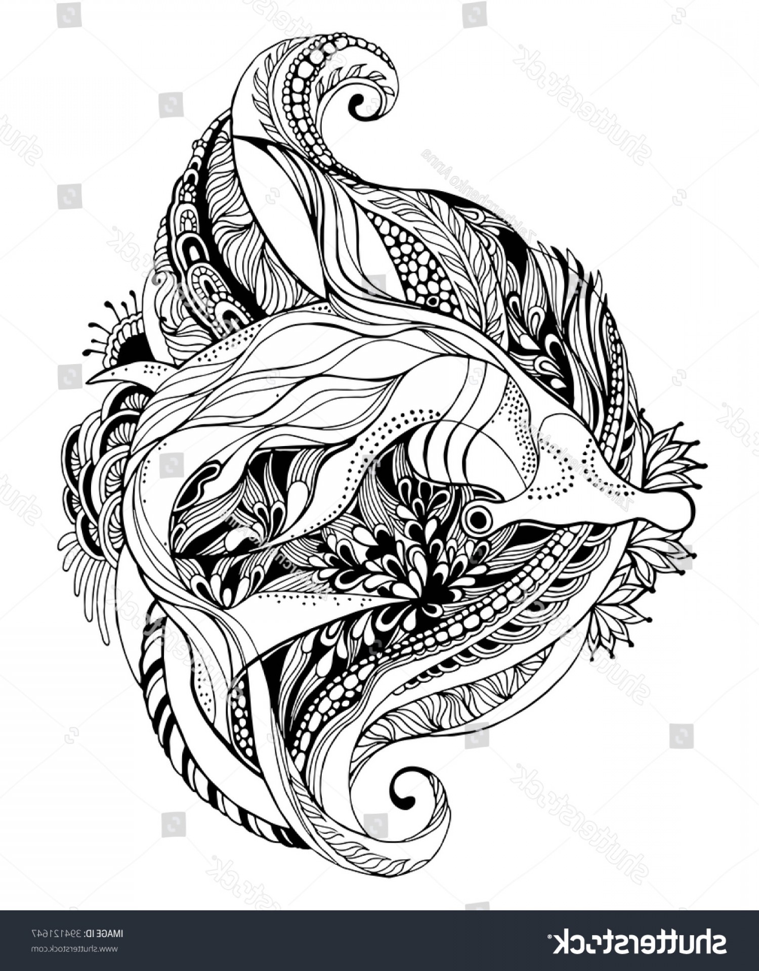 1500x1920 Shutterstock Hammerhead Shark Tattoo Template Vector Newwaysys
